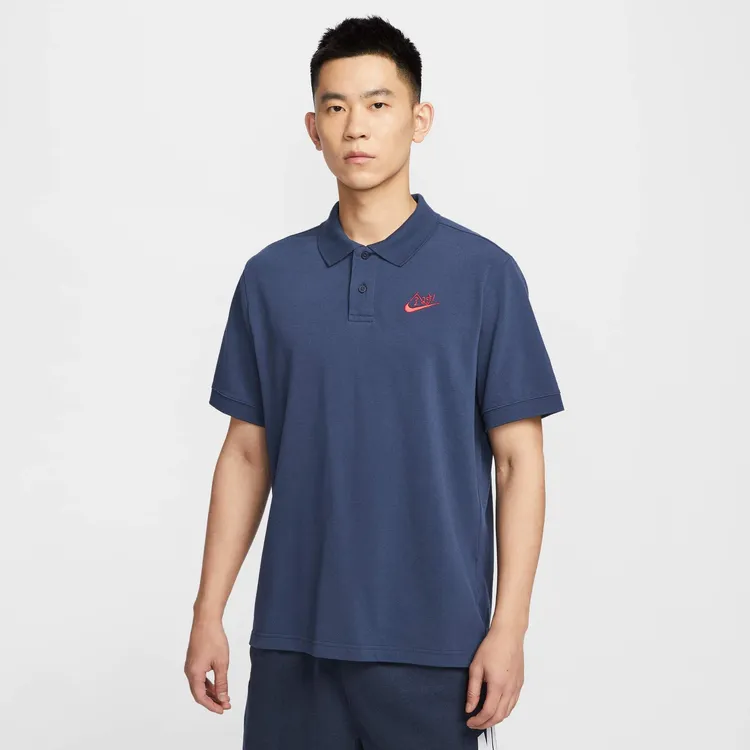 耐克男子考试满分T恤短袖翻领POLOS夏季新款纯棉 IH0822-410