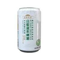 日照绿茶中式精酿白啤酒一罐330ml