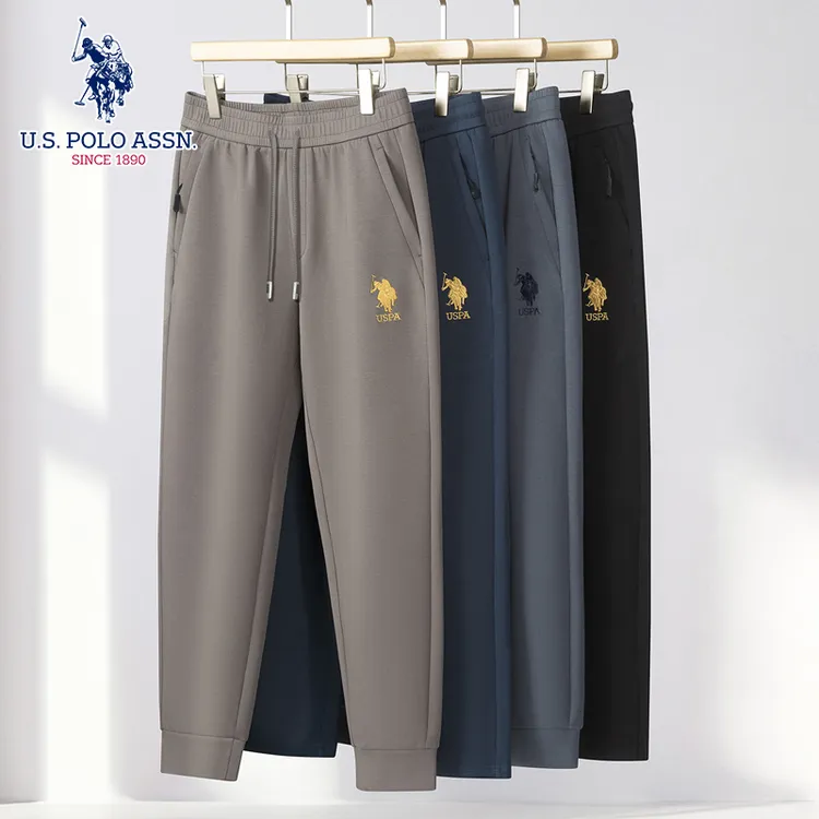 曼巴棉透气早秋新款卫裤时尚男士潮流春季弹力裤子长裤休闲裤