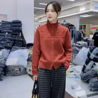 半高领镂空针织潮牌女装厚款休闲打底高领网红轻奢冬季毛针织衫