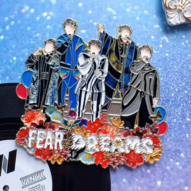 陈奕迅Eason演唱会Fearanddreams金属徽章明星周边陈奕迅周边