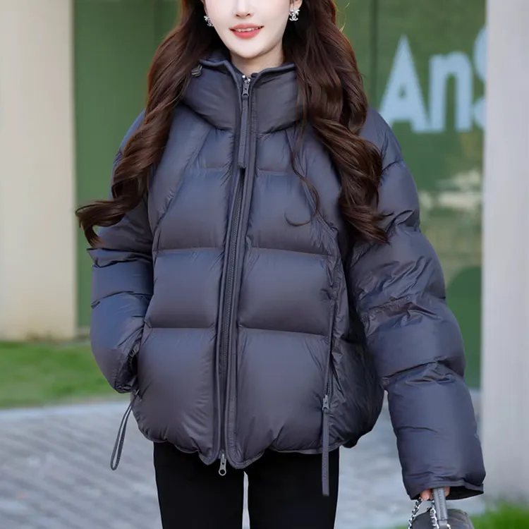 霖优【暮色绵语】云朵高端泡芙棉服女短款2025冬季新款爆款保暖外套