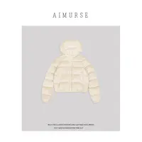 AIMURSE【冬日颂】小众设计师 冬季连帽短款百搭羽绒外套 AM70150