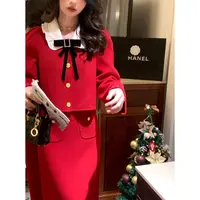 【品牌撤柜款ZB】高品质气质红色半身裙LZ02114