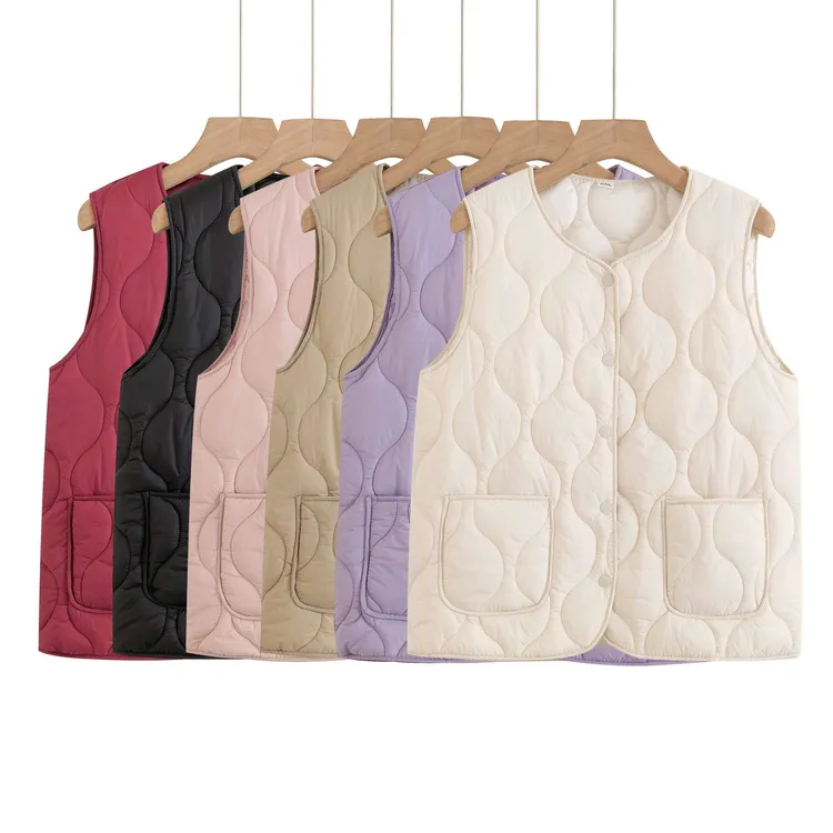 妈妈新款秋冬季秋冬轻薄坎肩加厚保暖大码马甲中老年外穿背心宽