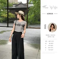 【费尔岛日记】<中秋国庆大狂欢>小个子气质显瘦短袖上衣宽松裤子