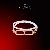 AIAX镀K金【夏上新】【古法手工编制】避太岁蛇年本命红绳TSS7612