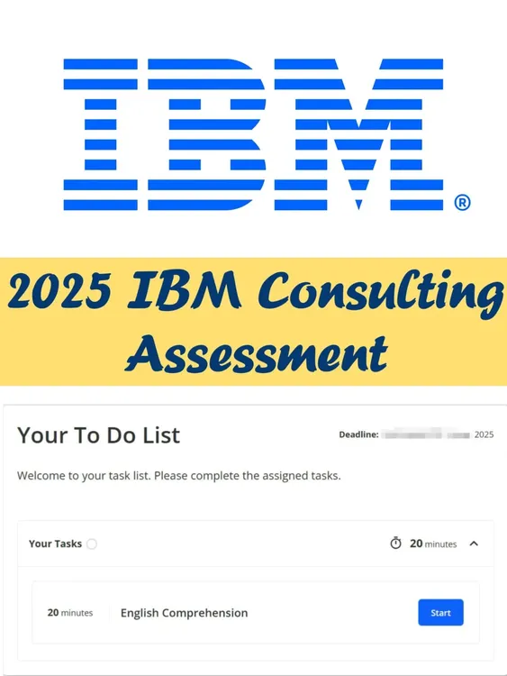 2025 IBM Consulting Assessment求职学习资料