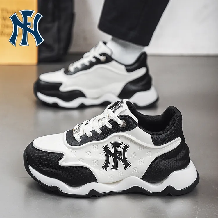 FN男鞋2025冬季新款运动休闲鞋男士增高潮鞋时尚百搭板鞋老爹鞋男