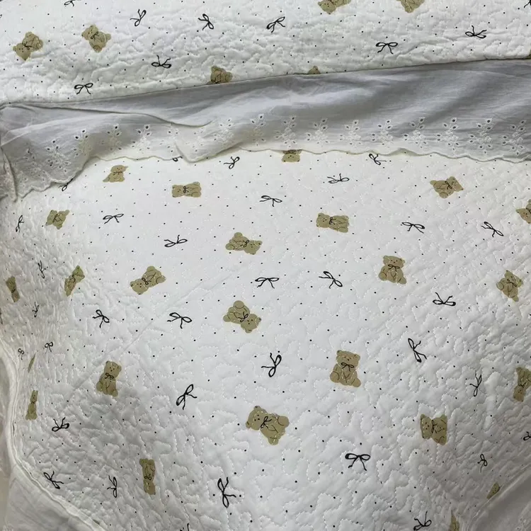 苗条姐！法式全棉床上三件套！经济实惠！适用1.8米的床和2.0的床