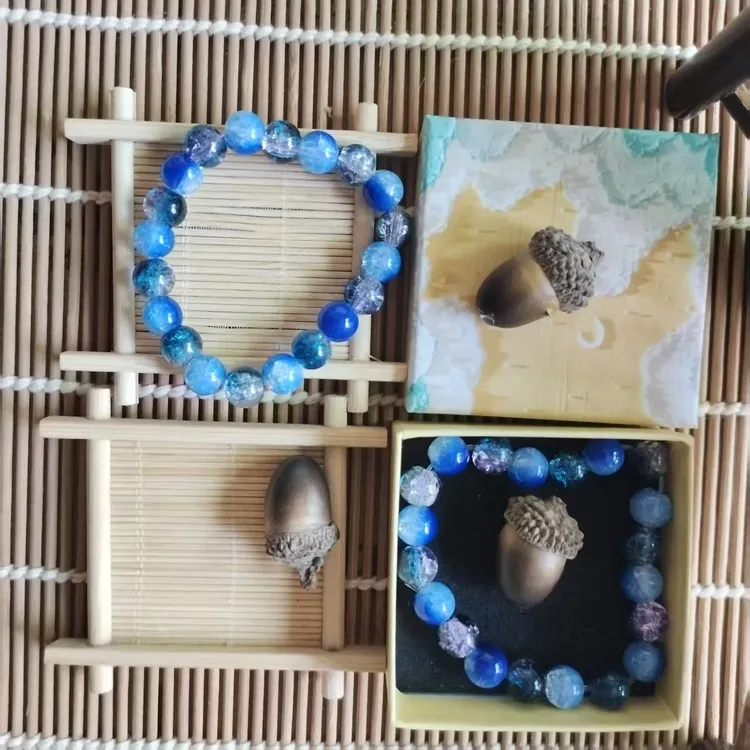 非金属树脂手链 星河璀璨手链ins小众设计百搭甜美闺蜜手链手串