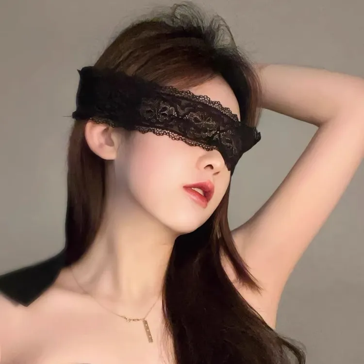蕾丝纯欲遮光眼罩成人性感情调氛围拍照利器