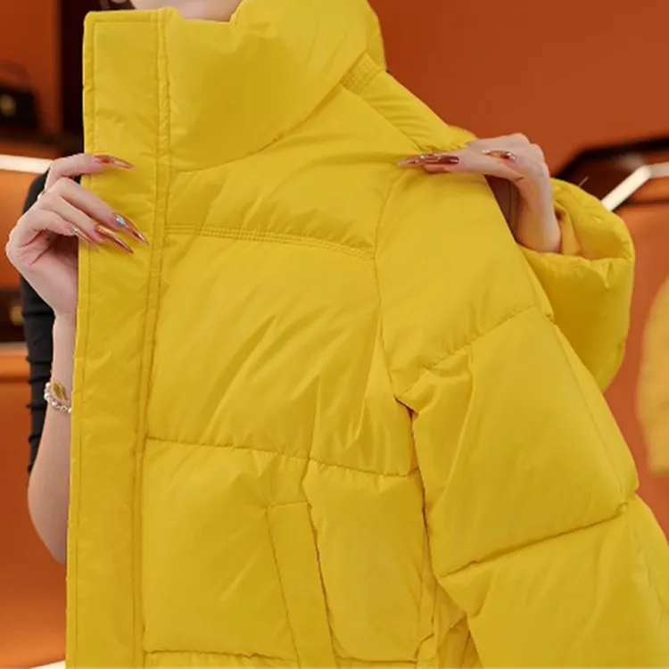 2025年秋冬季新款品质安心减龄加厚气质保暖外套
