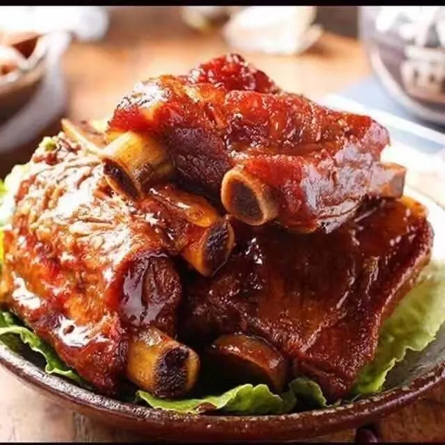 【到手3斤】香辣排骨卤味熟食下酒菜真空包装即食解馋D