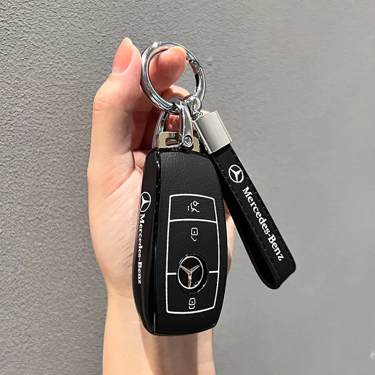 奔驰c260l钥匙套e300l车a200l cla glc gla glb220扣gle350 450壳