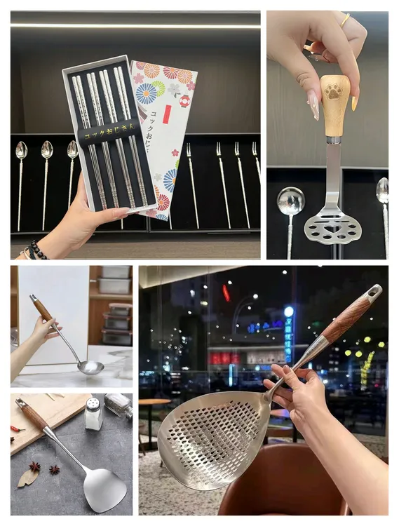 勺铲漏厨房小工具套装五件套