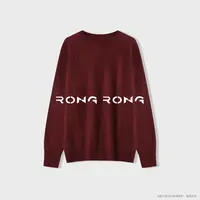 溶溶S【星暮】RONG 绵羊毛山羊绒混纺蓬松轻暖简约慵懒羊绒衫25100