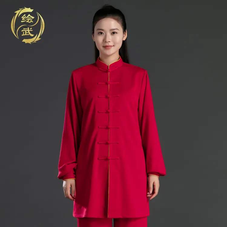 【绘武太极服清欢款】2024款高档太极服女款中国风八段锦男女练功服