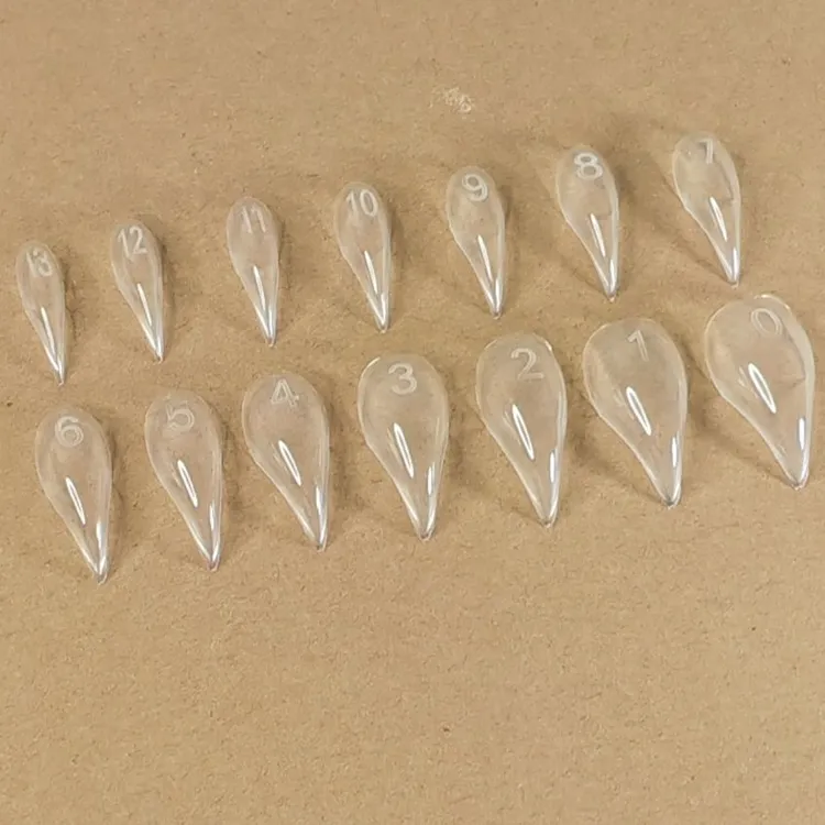 短款猫爪甲模新款打版龙爪兽爪子美甲专用可反复用免纸托模型甲片