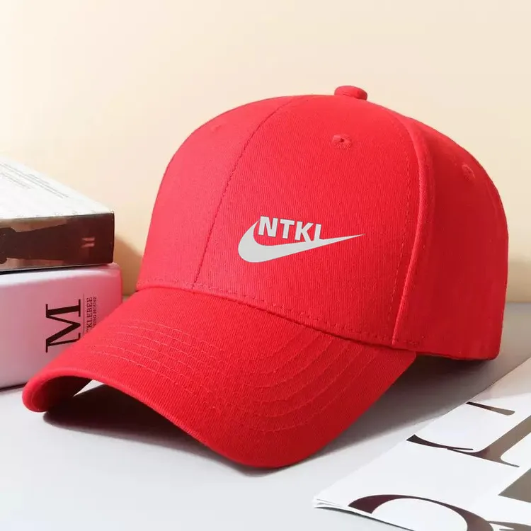 官方正品2025春秋新款运动帽女时尚休闲鸭舌帽棉质硬顶纯色旅游帽