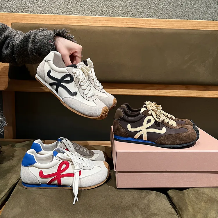 【大叔家】美式复古小个子德训鞋女2025年秋季新增高休闲阿甘鞋4189