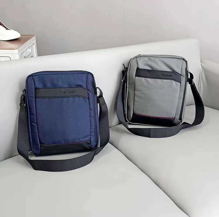 西班牙订单！耐磨防水牛津出差旅行男女户外休闲多功能斜跨单肩包