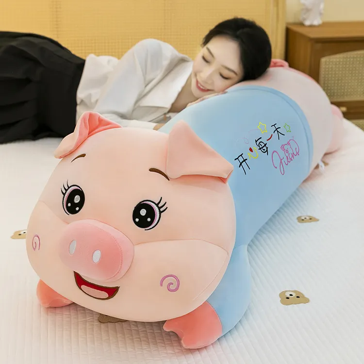 新款可爱趴猪毛绒玩具床上抱枕睡觉布娃娃玩偶送女生闺蜜生日礼物