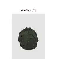 HZ-原单定制咸菜绿气质显白麻料衬衫