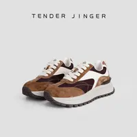 Tender Jinger厚底拼色休闲绑带老爹鞋M250834