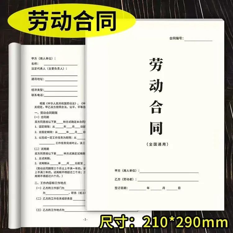2025新版企业用工合同劳务劳动入职离职承诺书宿舍免责协议范本