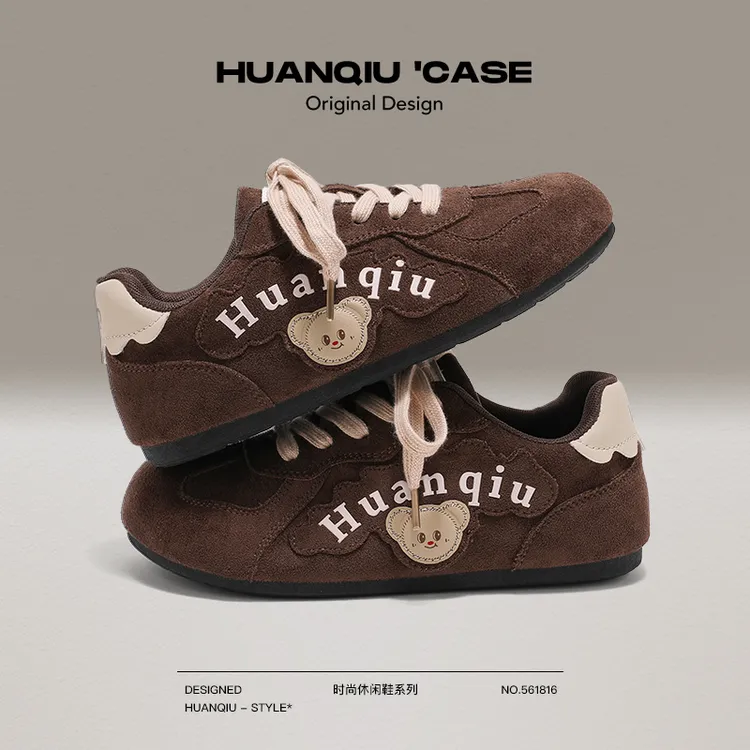 环球爆款内增高德训鞋复古百搭休闲鞋女时尚韩版潮流学生校园板鞋