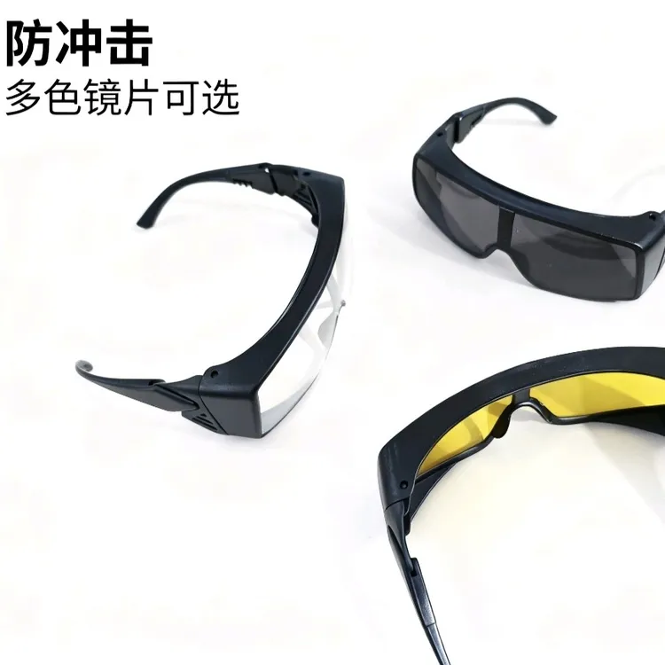 高清透明加厚防雾护目镜防飞沫防尘防风适用于骑行劳保电焊男女款