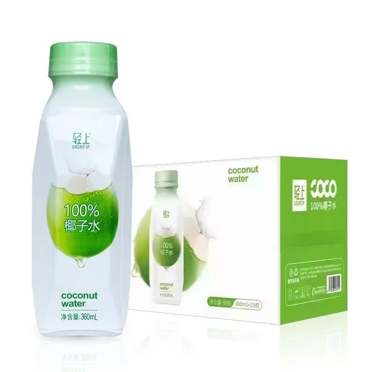 360ml*15轻上椰子水100%纯椰子水孕妇无添加学生宿舍饮品果汁饮料