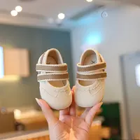 Sportmern宝宝鞋子女宝秋季新款小童单鞋公主鞋婴幼儿软底学步鞋