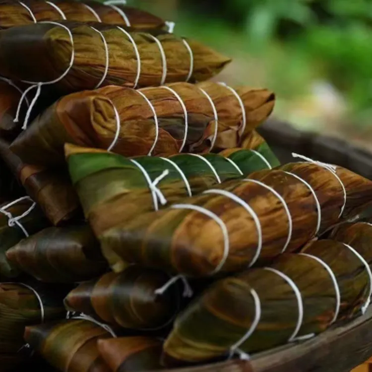 溆浦枕头粽子大肉粽子