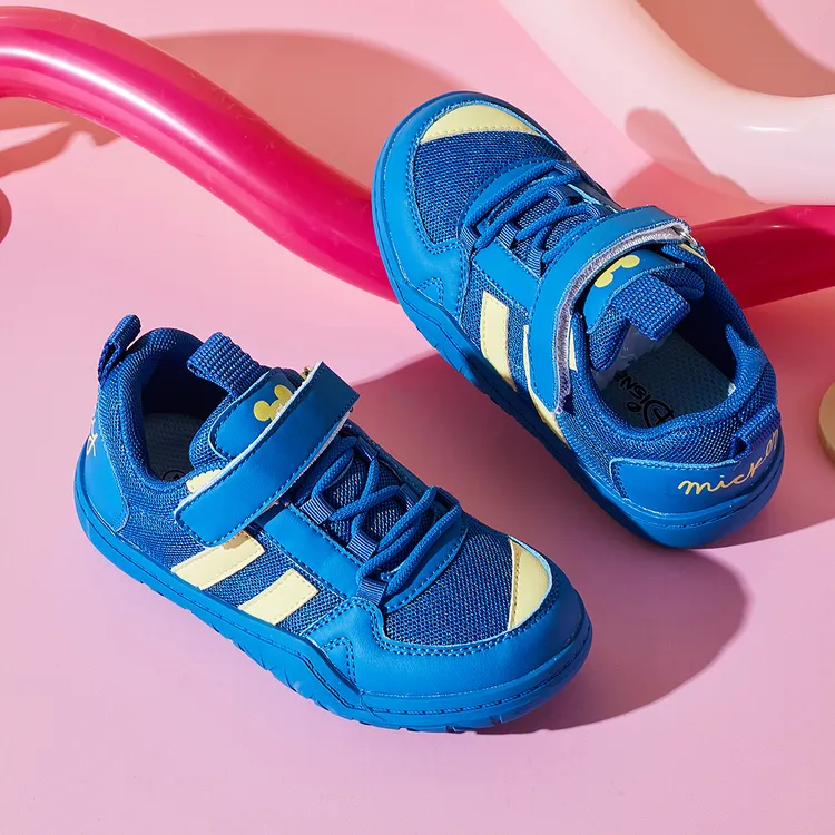 迪士尼夏季新款网布透气儿童乒乓球鞋男童女童防滑耐磨训练运动鞋