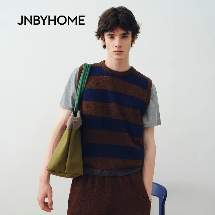 JNBYHOME江南布衣25年秋季男女撞色梭织单肩包HP9181170