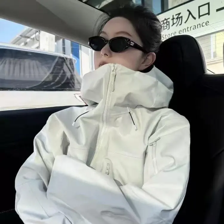 冲锋衣7代冲锋衣男女硬壳防水防雨户外登山夹克外套台州