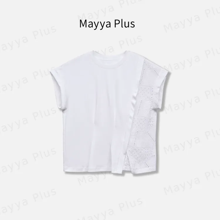 【恰好时光】MayyaPlus麦芽定制设计感纯棉短袖T恤减龄上衣32526172