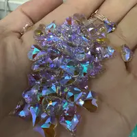 【美甲哥】希妹美甲 紫色透底小歪心 1包20颗 {发两包}