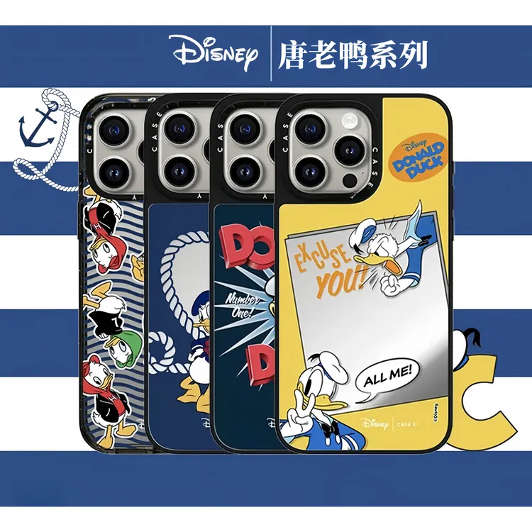 【唐老鸭联名】case新款经典适用苹果16/15手机壳14/13卡通镜面亚克