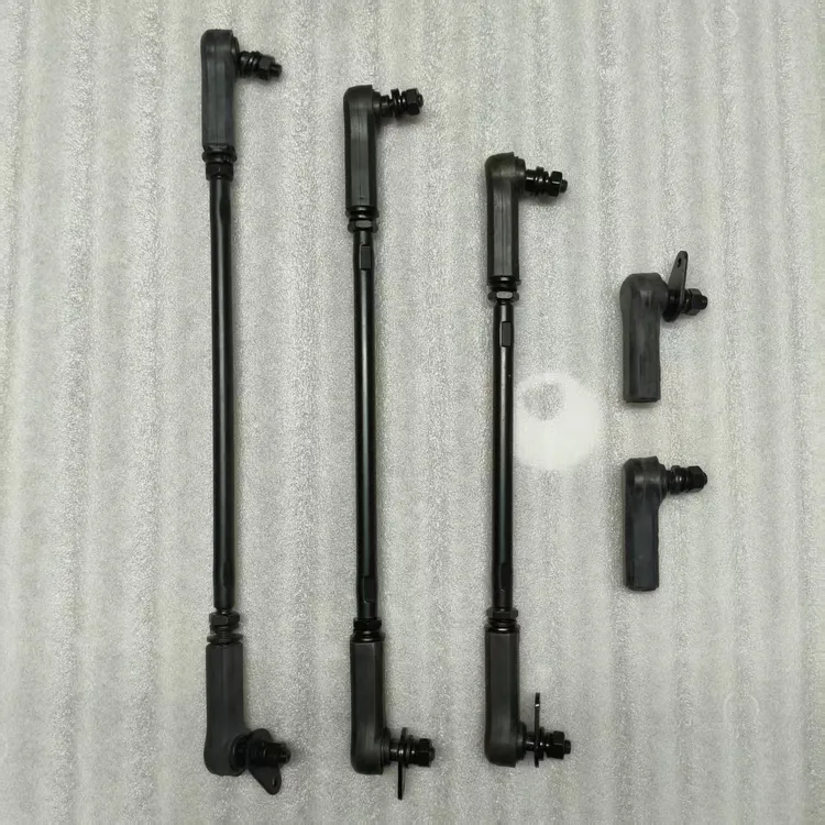 客车气动外摆门平衡杆车门下拉杆总成带球头乘客门下平衡杆