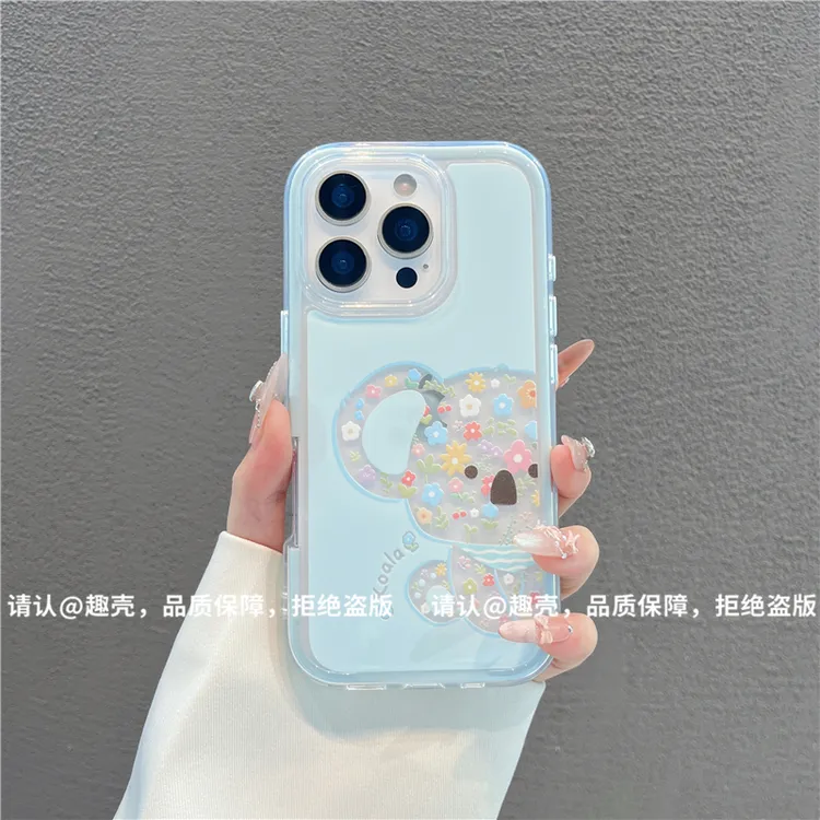 三合一炫彩适用苹果iPhone17/华为荣耀/OPPO/VIVO/小米手机壳爆款