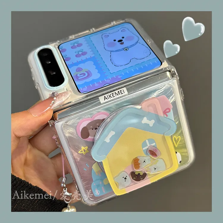适用华为purax典藏版折叠屏手机壳pocket2房子沙发小狗磁吸支架女