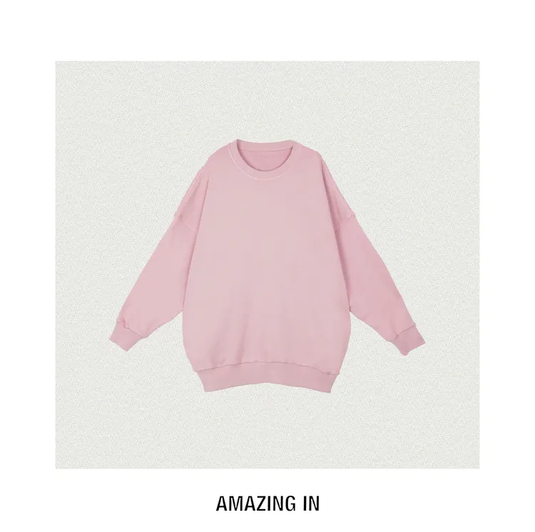 AMAZING IN | 1oo%优质棉 | 慵懒宽松卫衣女A250904-AI58CST97080