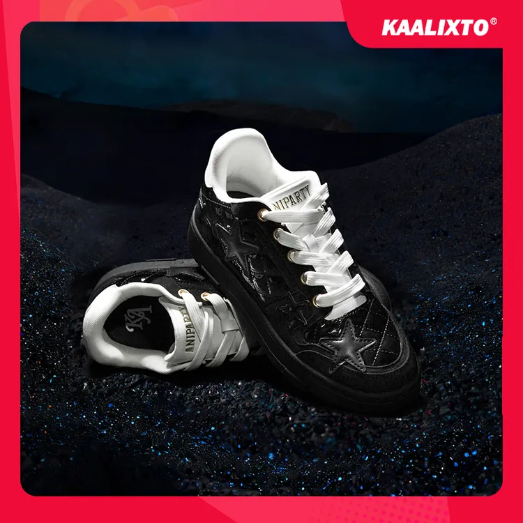 Kaalixto&Aniparty周楷恒联名低帮星星鞋国潮百搭板鞋时尚情侣