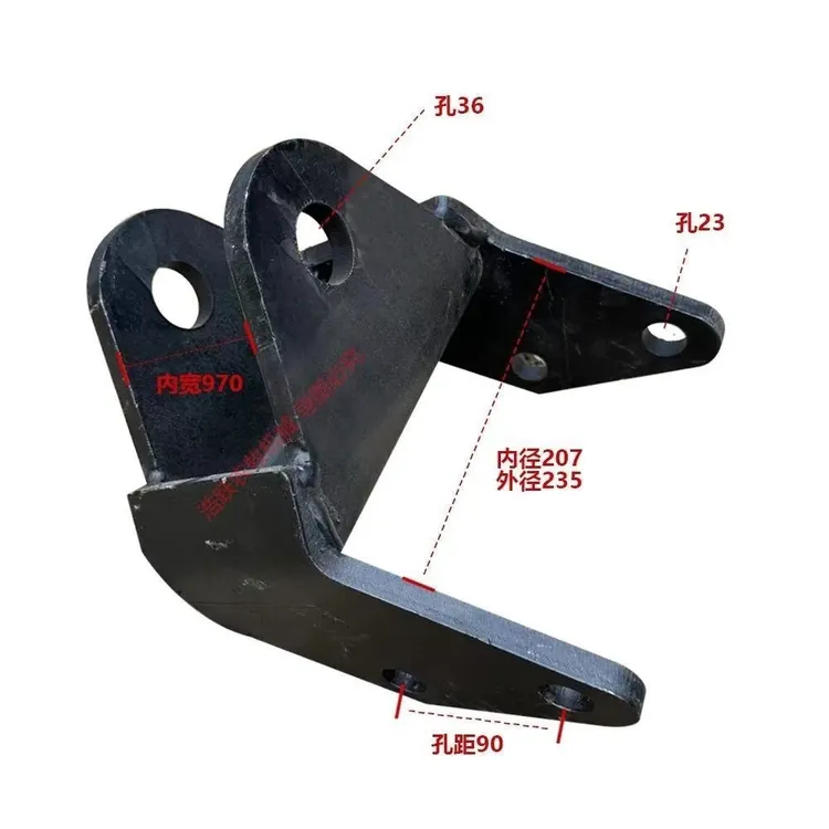 东方红拖拉机悬挂配件东方红604-1004牵引卡 牵引架 牵引挂钩包邮