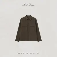 MBNL-F「Cotton Twill」秦磊男装密集针脚棉混纺夹克LL-SWT0075