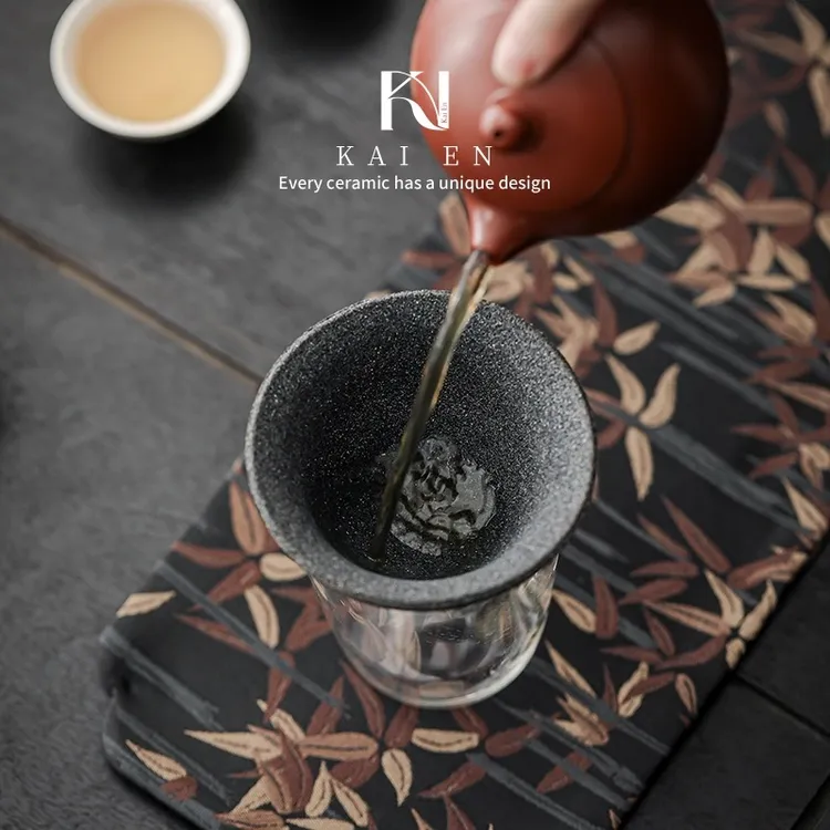无孔茶漏家用高端茶滤茶水分离泡茶日式小青柑专用泡茶壶高档