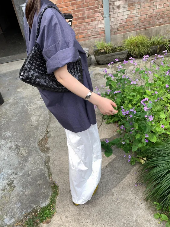 2025早春新款超火高级独特超好看上衣宽松紫色短袖t恤女搭休闲裤